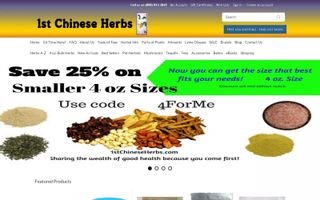1st Chinese Herbs logo