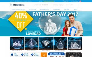 3D Laser Gifts logo