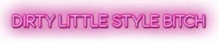 Dirty Little Style Bitch logo