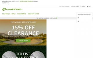 Lost Golf Balls logo
