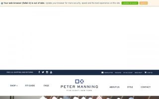Peter Manning logo