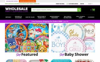 Wholesale Party Supplies logo